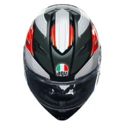 Casco Integrale Agv K3 E06 Wing Black/italy