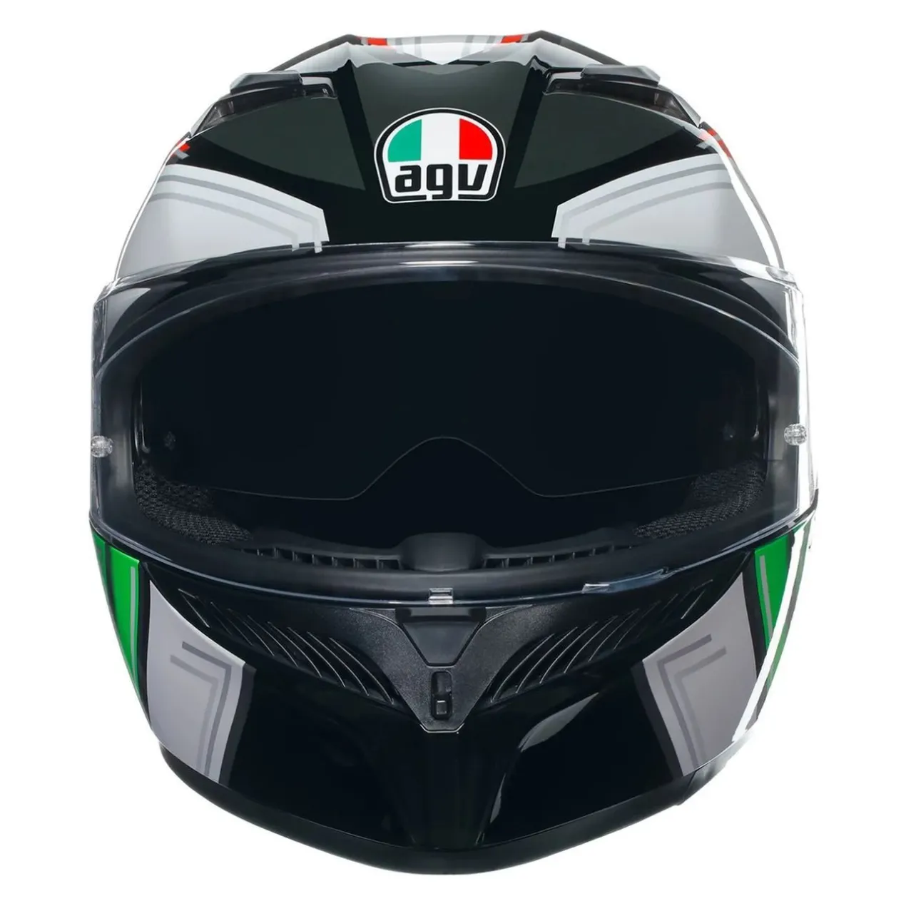 Casco Integrale Agv K3 E06 Wing Black/italy