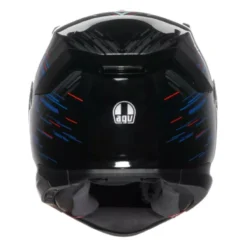 Casco Integrale Agv K7 In Fibra Genisys Matt Black/blue/grey