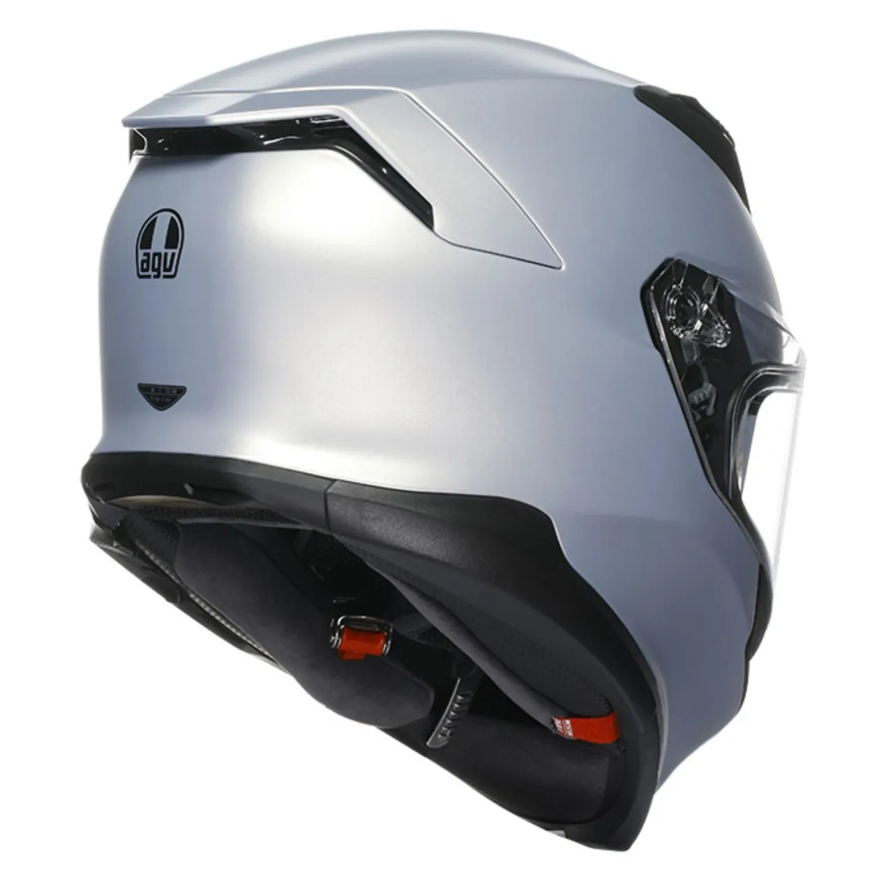 Casco Integrale Agv K7 In Fibra Matt Prisma Silver