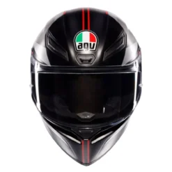 Casco Integrale Agv K1 S E2206 Graphic Lap Matt Black/grey/red