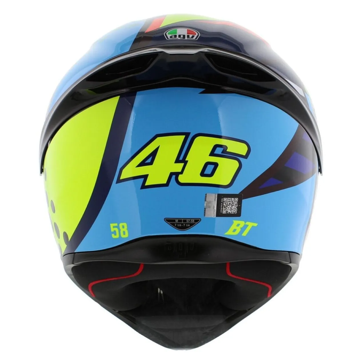 Casco Integrale Agv K1 S E2206 Replica Rossi Winter Test 2020