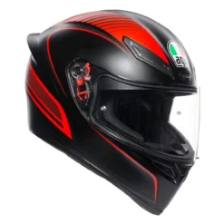 Casco Integrale Agv K1 S E06 Warmup Matt Black/re