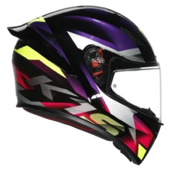 Casco Integrale Agv K1 S Fastlap E2206 Black/purple/pink