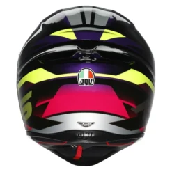 Casco Integrale Agv K1 S Fastlap E2206 Black/purple/pink