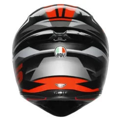 Casco Integrale Agv K1 S Fastlap E2206 Black/grey/red