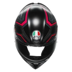 Casco Integrale Agv K1 S Fastlap E2206 Black/grey/red