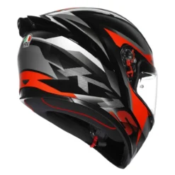 Casco Integrale Agv K1 S Fastlap E2206 Black/grey/red