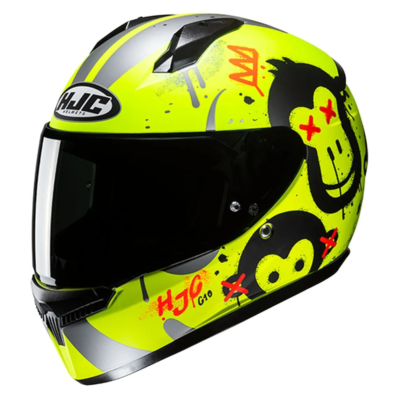 Casco Integrale Bambino Hjc C10 Geti Yellow