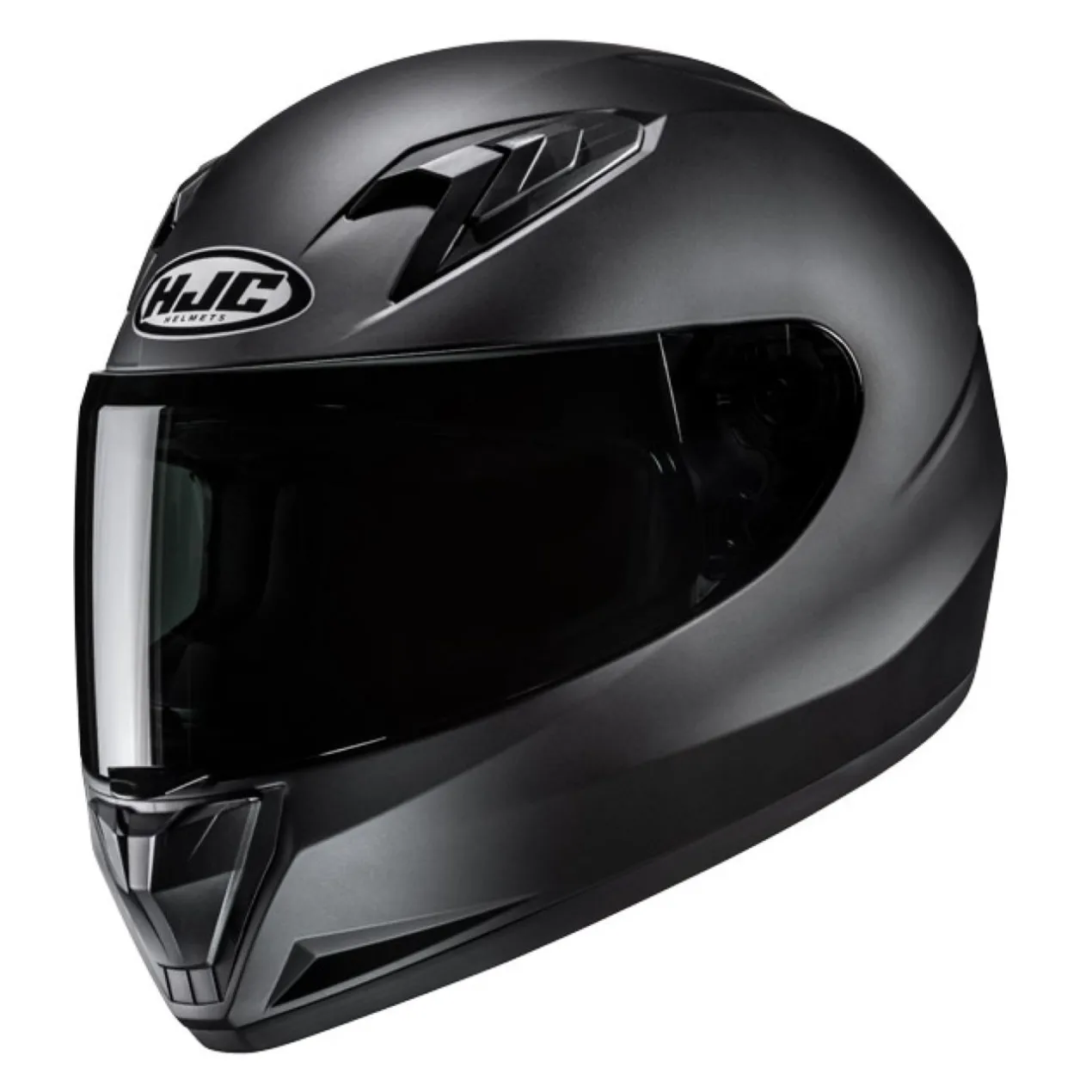 Casco Integrale Bambino Hjc Y10 Solid Semi Flat Black