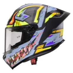 Casco Integrale Caberg Roxter Hunter Matt Black/grey/yell