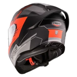 Casco Integrale Caberg Roxter Colt Matt Black/red Fluo/grigio