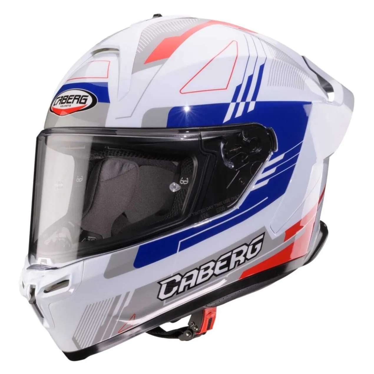 Casco Integrale Caberg Roxter Colt White/red/blue/grey