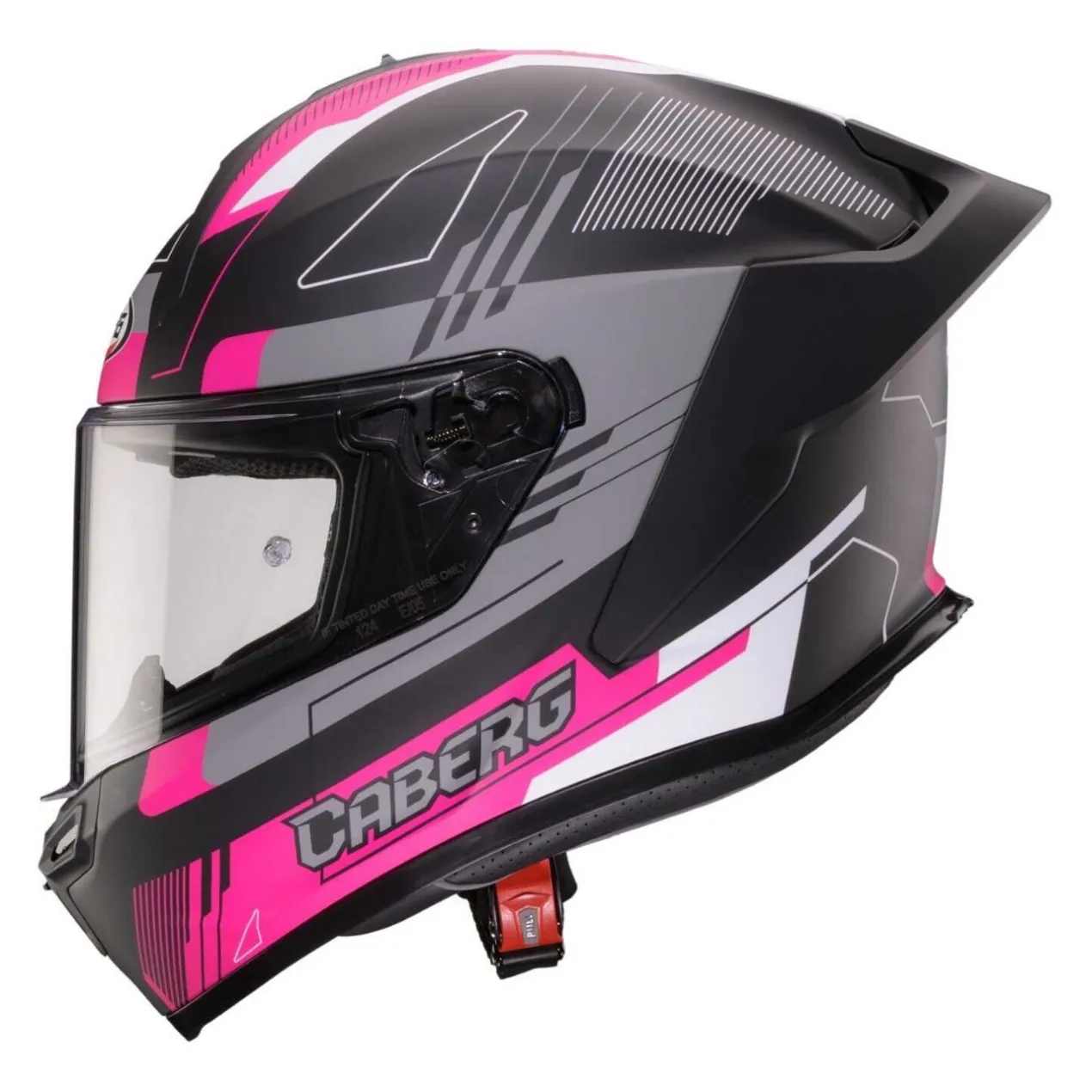Casco Integrale Caberg Roxter Colt Matt Black/fuchsia/white