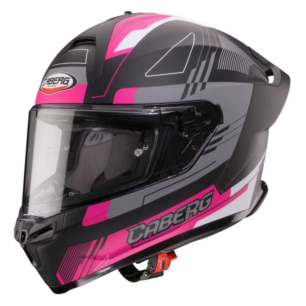 Casco Integrale Caberg Roxter Colt Matt Black/fuchsia/white