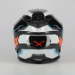 Casco Integrale Carbonio Nexx X.t1 Carbon Raptor White Orange