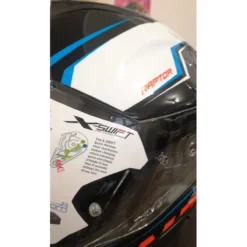 Casco Integrale Carbonio Nexx X.t1 Carbon Raptor White Orange