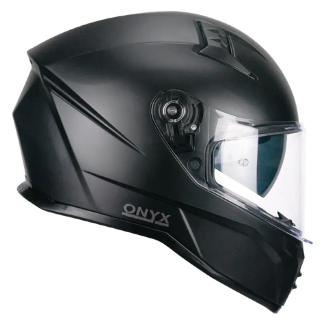 Casco Integrale Cgm 333a Onyx Mono Nero Opaco