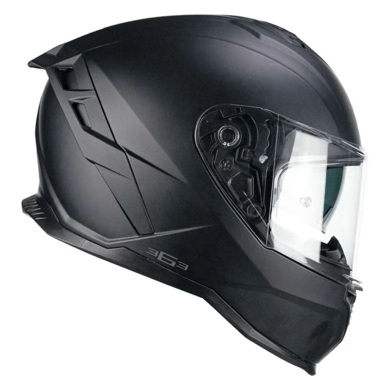 Casco Integrale Cgm 363a Shot Mono Nero Opaco