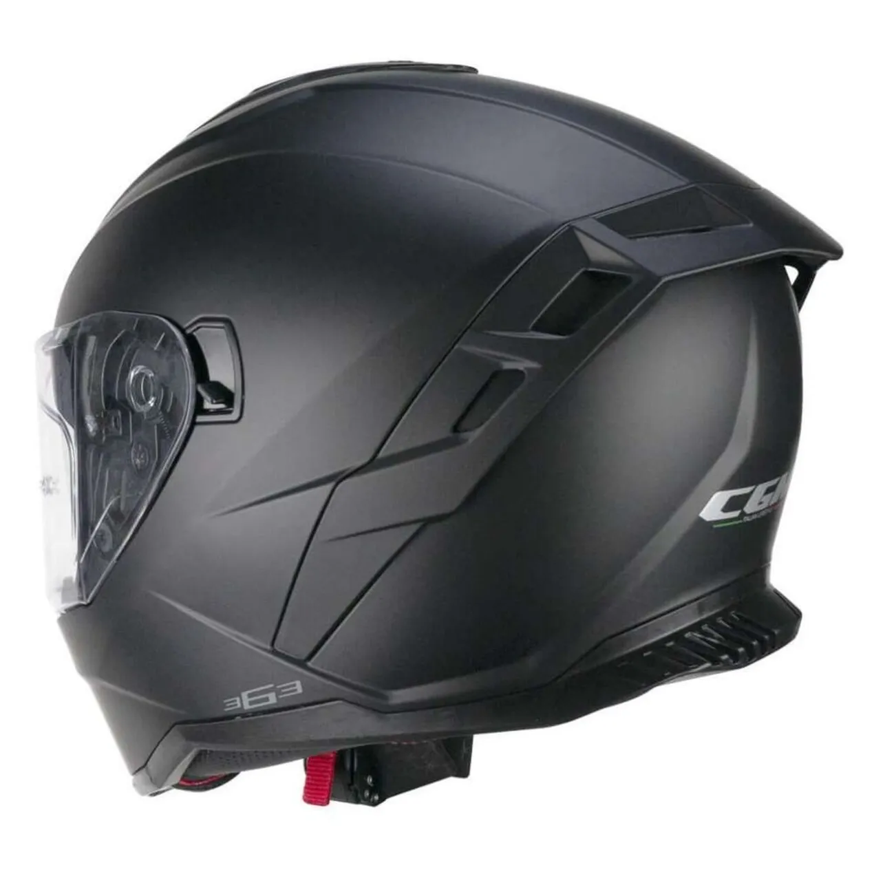Casco Integrale Cgm 363a Shot Mono Nero Opaco