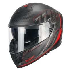 Casco Integrale Cgm 361g Avent Pro Sport Carbon Rosso Opaco