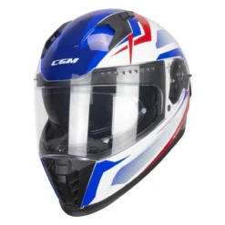 Casco Integrale Cgm 311g Blast Sport Bianco Blu