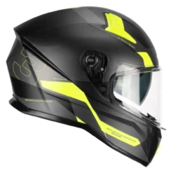 Casco Integrale Cgm 333g Onyx Sport Nero Giallo Fluo Opa
