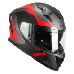 Casco Integrale Cgm 311r Blast Race Antracite Rosso Opac