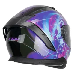 Casco Integrale Cgm 311s Blast Jelly Nero Viola