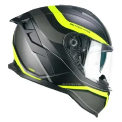 Casco Integrale Cgm 363x Shot Run Nero Giallo Fluo Opa
