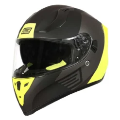 Casco Integrale con Sunvisor Origine Strada Layer Yellow - Titanium