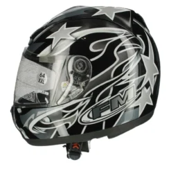 Casco Integrale Fm W10 Nero Fantasia