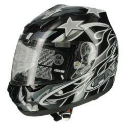 Casco Integrale Fm W10 Nero Fantasia