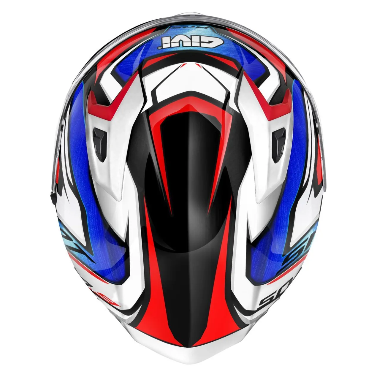Casco Integrale Givi 50.9 Atomic Bianco/blu/rosso
