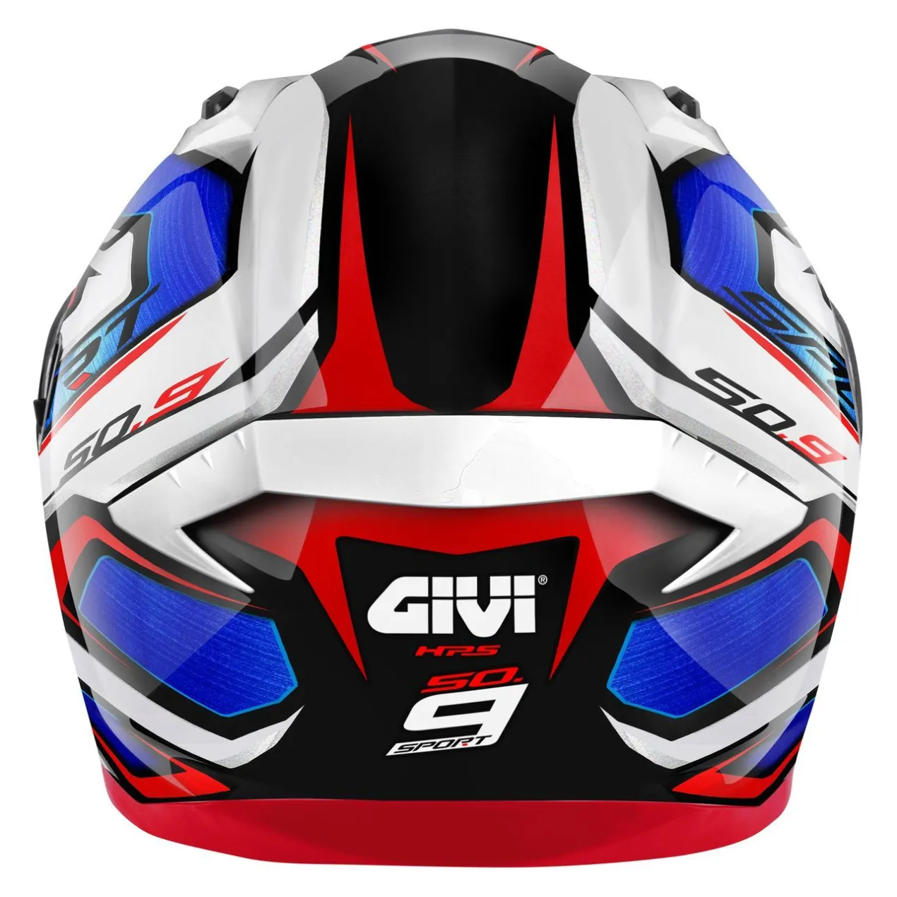 Casco Integrale Givi 50.9 Atomic Bianco/blu/rosso