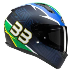 Casco Integrale Hjc C10 Bb33 Mc21sf