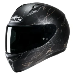 Casco Integrale Hjc C10 Epik Nero Oro Opaco