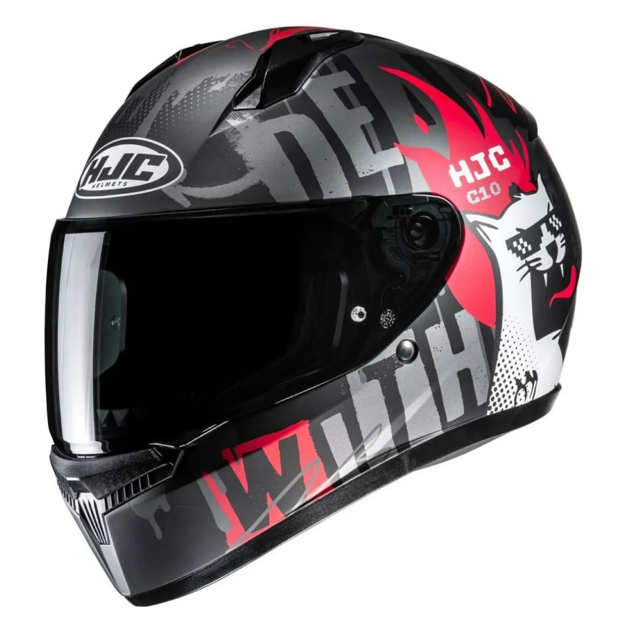 Casco Integrale Hjc C10 Fop Mc1sf