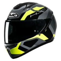 Casco Integrale Hjc C10 Tins Girigio Nero Giallo