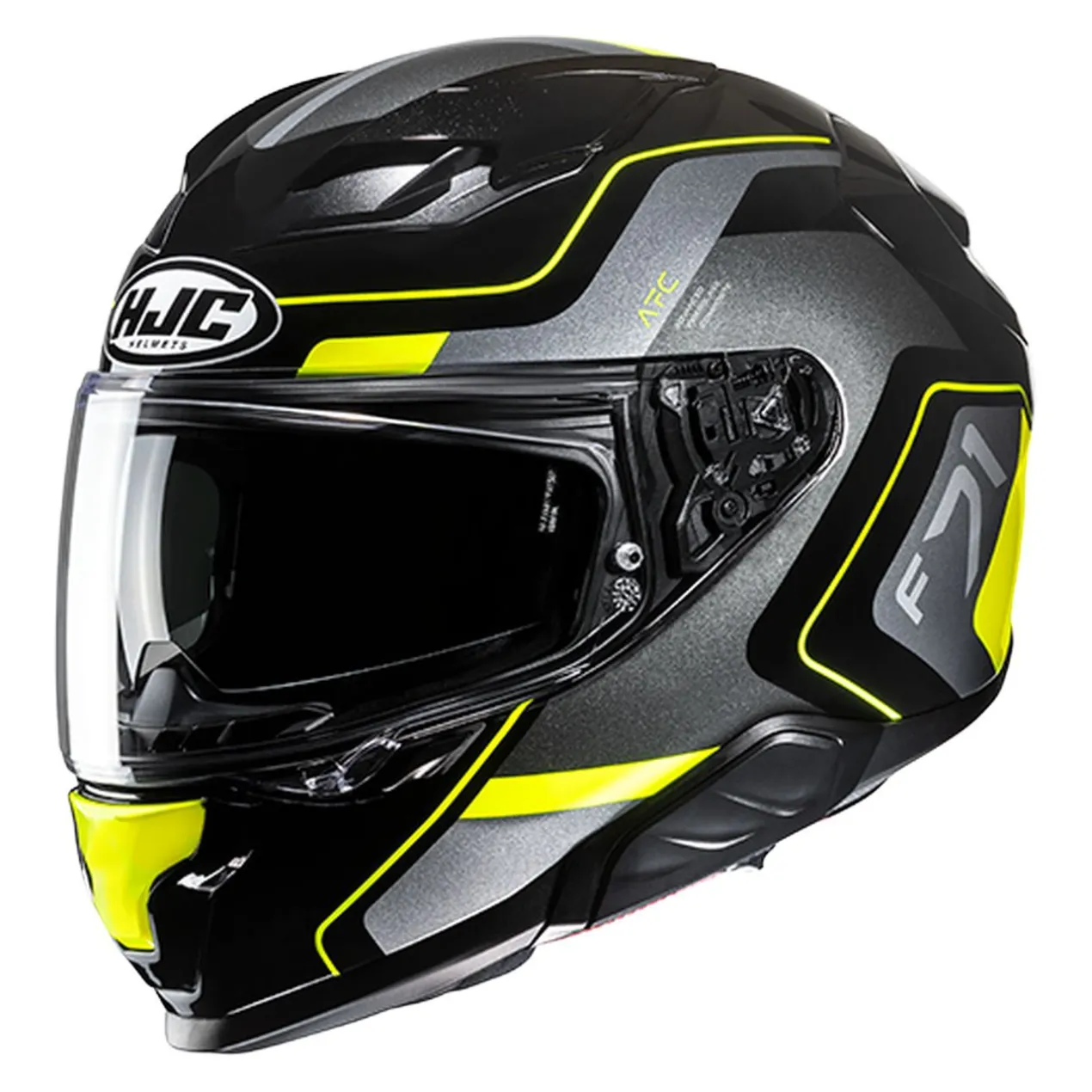 Casco Integrale Hjc F71 Arcan Yellow