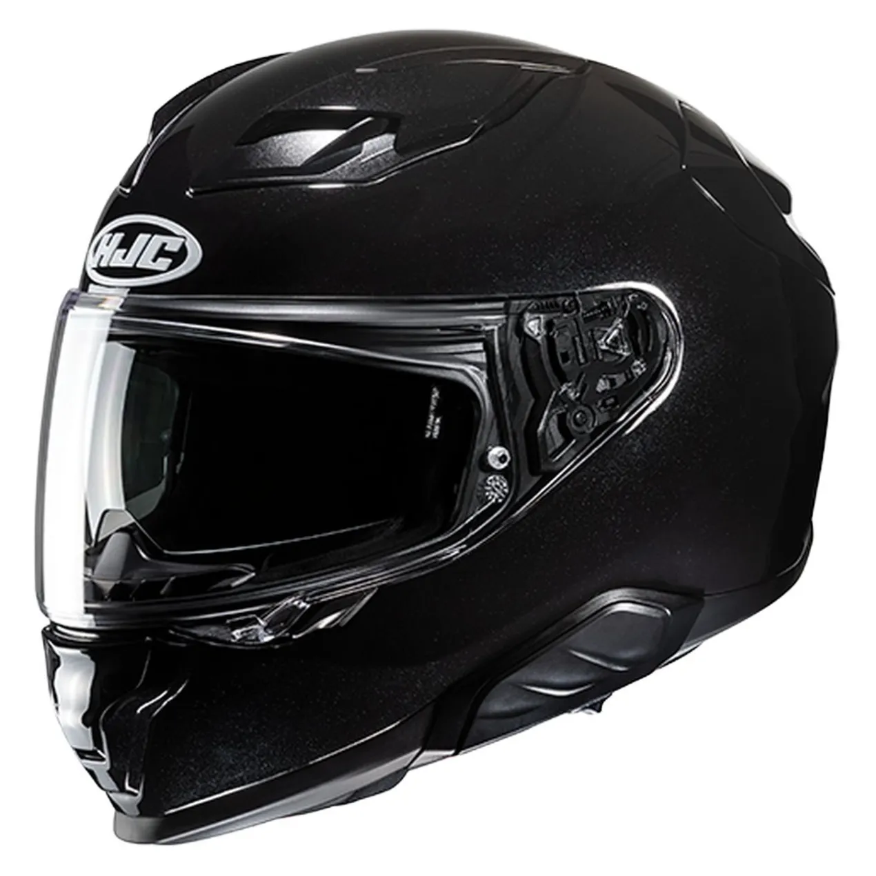 Casco Integrale Hjc F71 Solid Metal Black