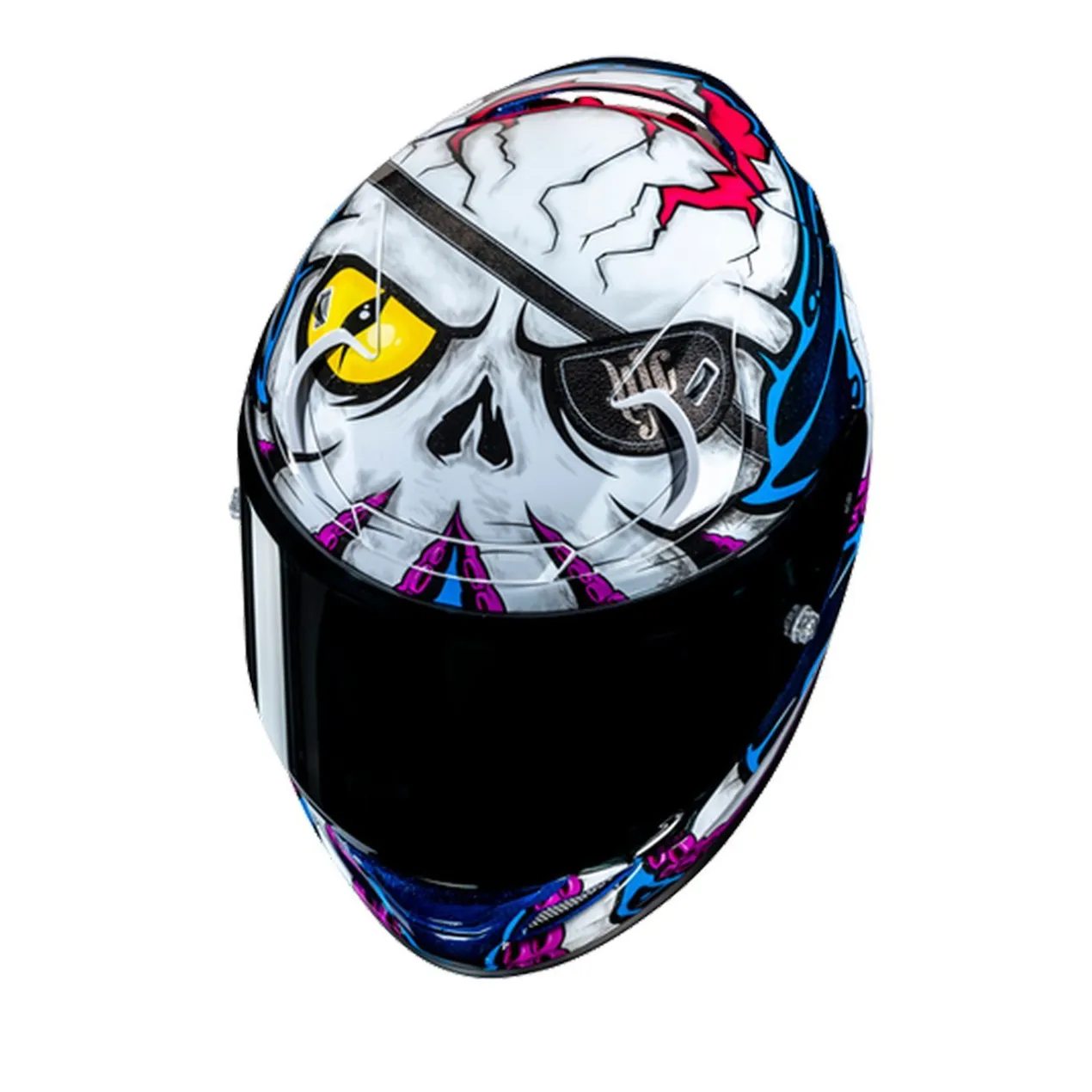 Casco Integrale Hjc Rpha 12 Kraken Mc28