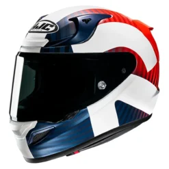 Casco Integrale Hjc Rpha12 Ottin White Blue Red