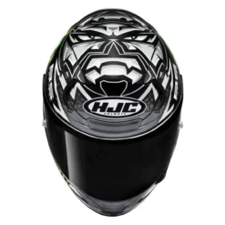 Casco Integrale Hjc Rpha12 Quartararo Replica Mc5 Black