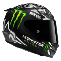 Casco Integrale Hjc Rpha12 Quartararo Replica Mc5 Black