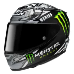 Casco Integrale Hjc Rpha12 Quartararo Replica Mc5 Black
