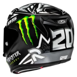 Casco Integrale Hjc Rpha12 Quartararo Replica Mc5 Black