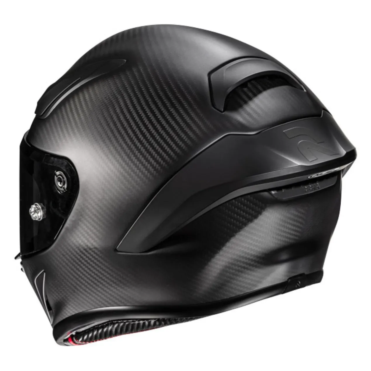 Casco Integrale Hjc Rpha1 V2 Carbon Solid Matte Black