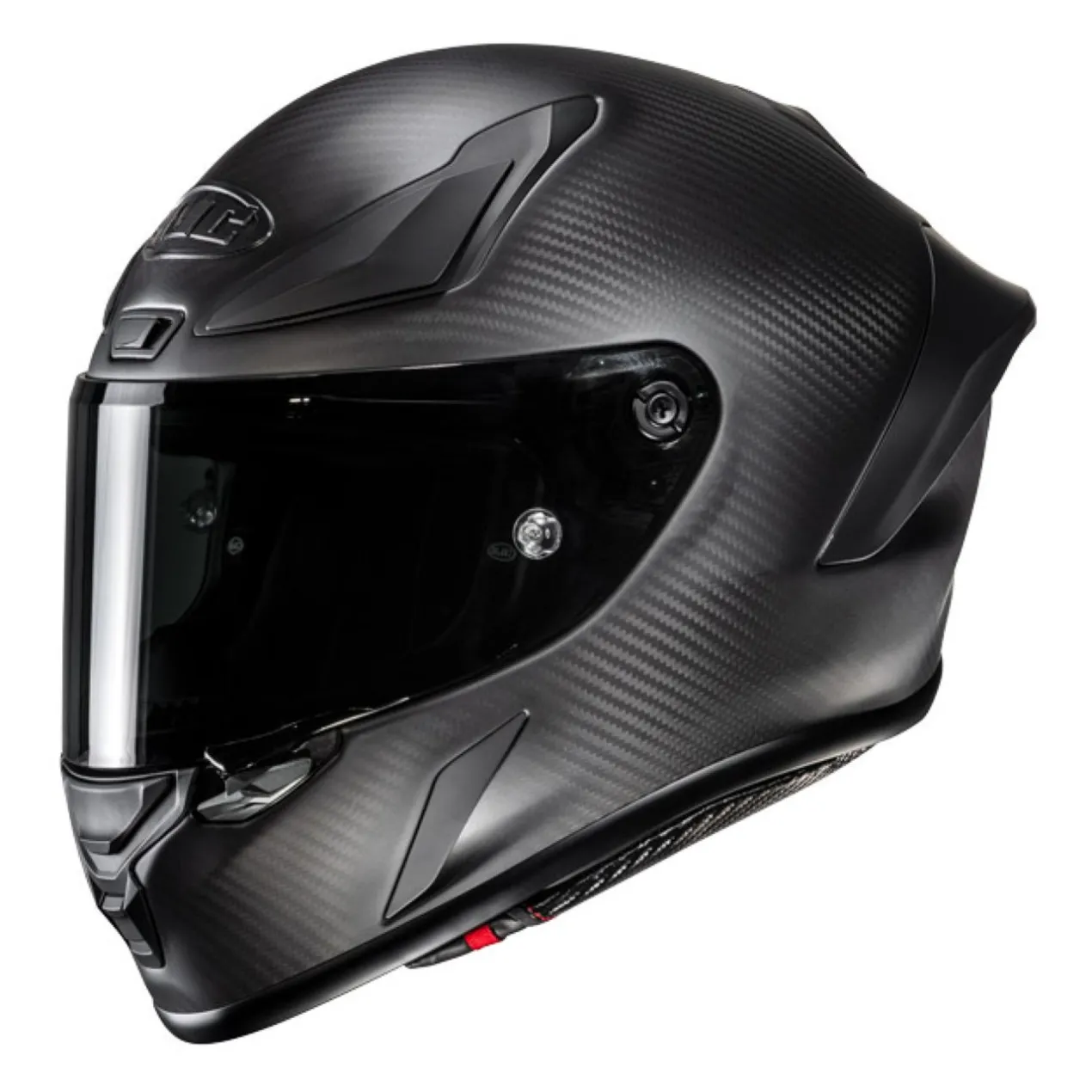 Casco Integrale Hjc Rpha1 V2 Carbon Solid Matte Black