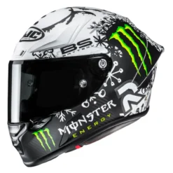 Casco Integrale Hjc Rpha1 V2 Carbon Snow Diablo Mc10sf